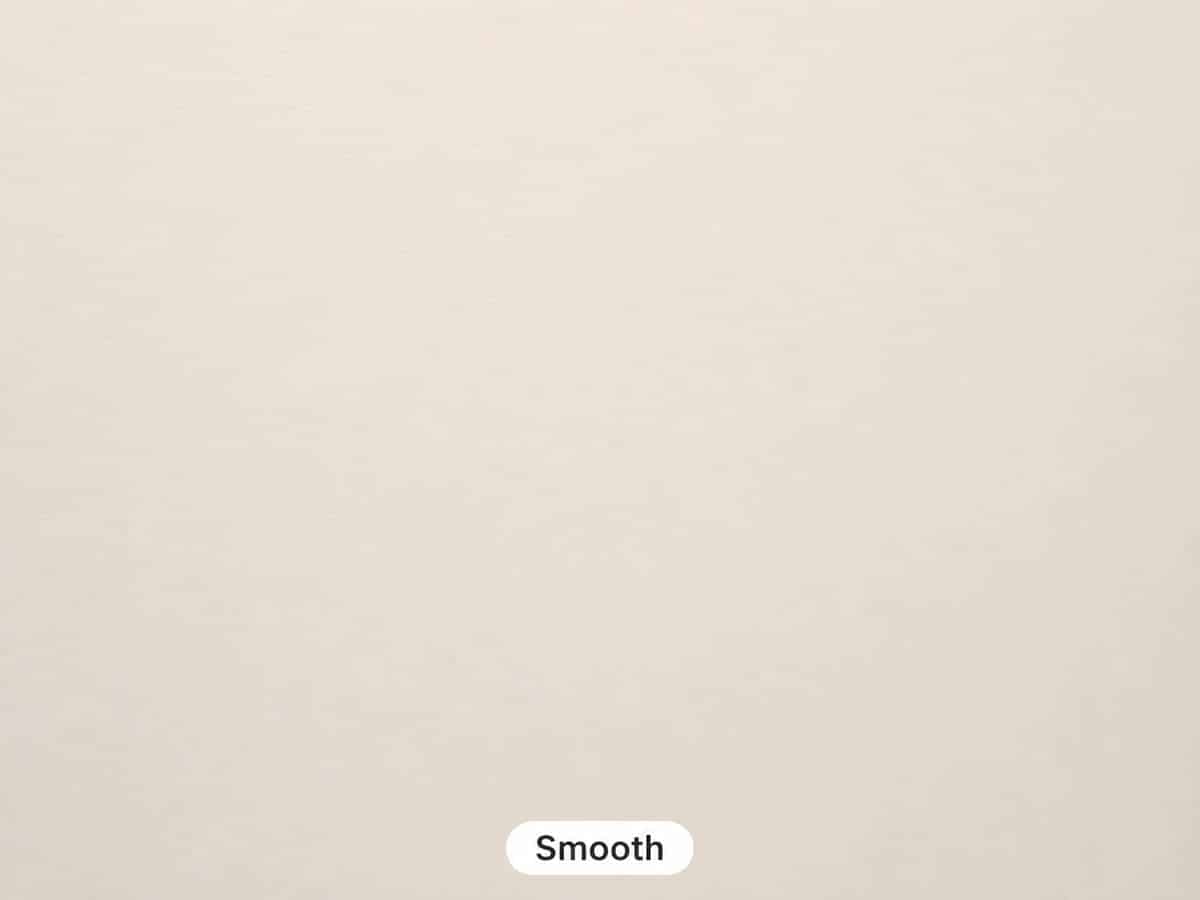Smooth texture