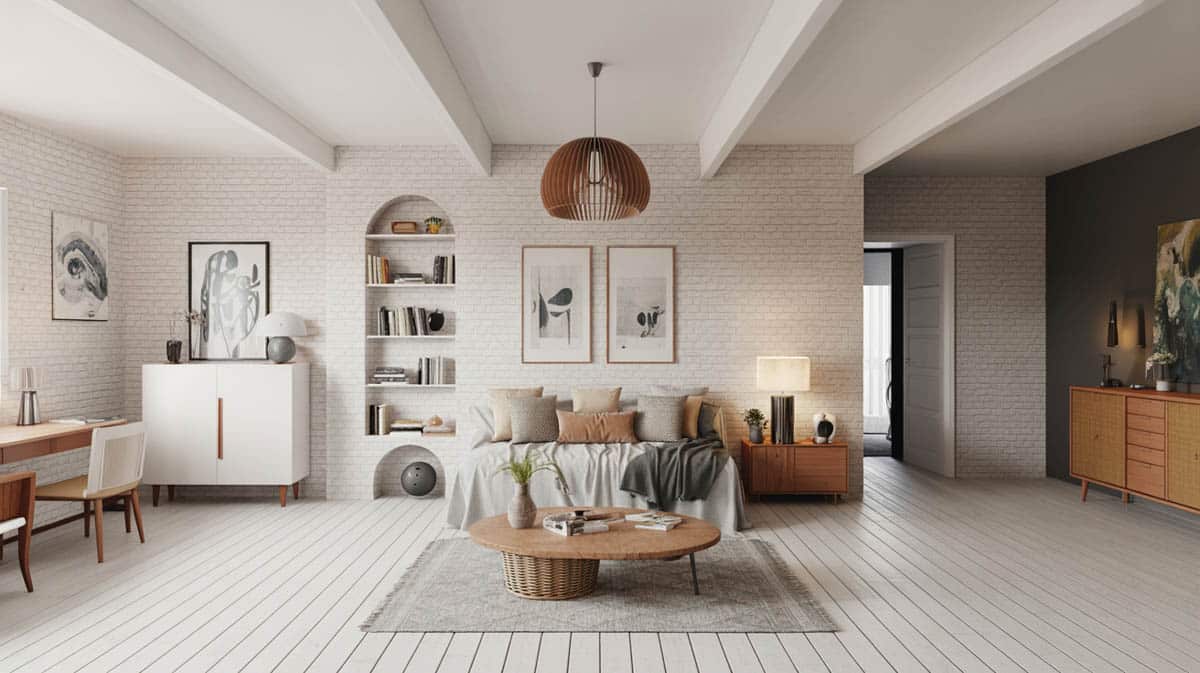 White slate tiles is also a great alternative if you