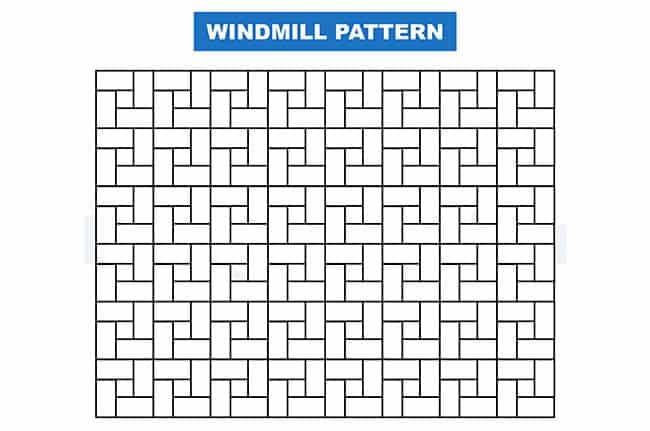 Windmill pattern
