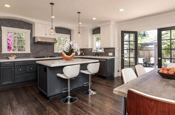 30 Black and White Kitchen Design Ideas - Designing Idea