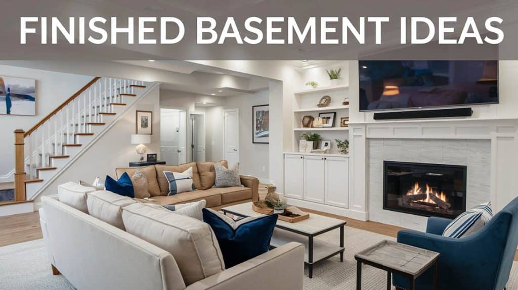 55 Finished Basement Ideas To Get A Cool Hangout
