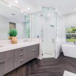 contemporary-bathroom-with-steam-shower