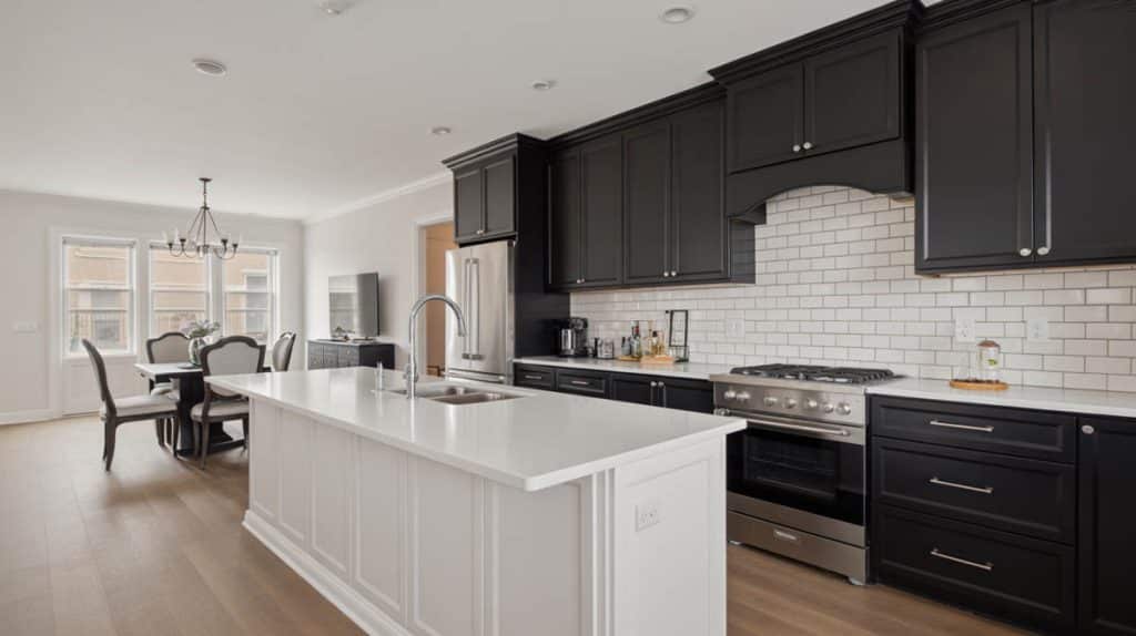 33 Timeless Black and White Kitchen Design