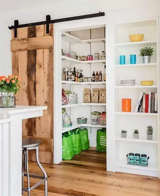 50 Amazing Kitchen Pantry Door Ideas (Ultimate Guide) - Designing Idea