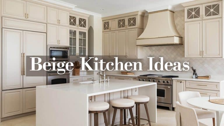 Beige Kitchen Ideas For Cabinets, Countertops And Backsplash: 33 Ideas To Try