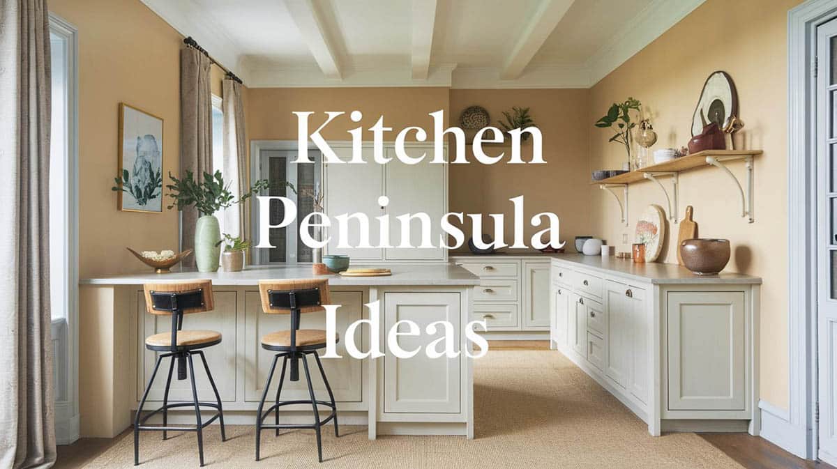 Kitchen peninsula ideas