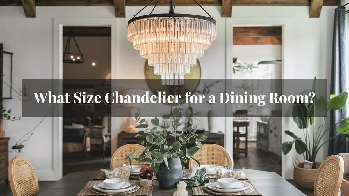 What Size Chandelier For a Dining Room