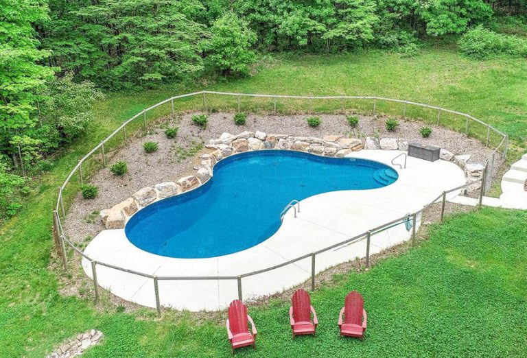 retaining wall design for swimming pool