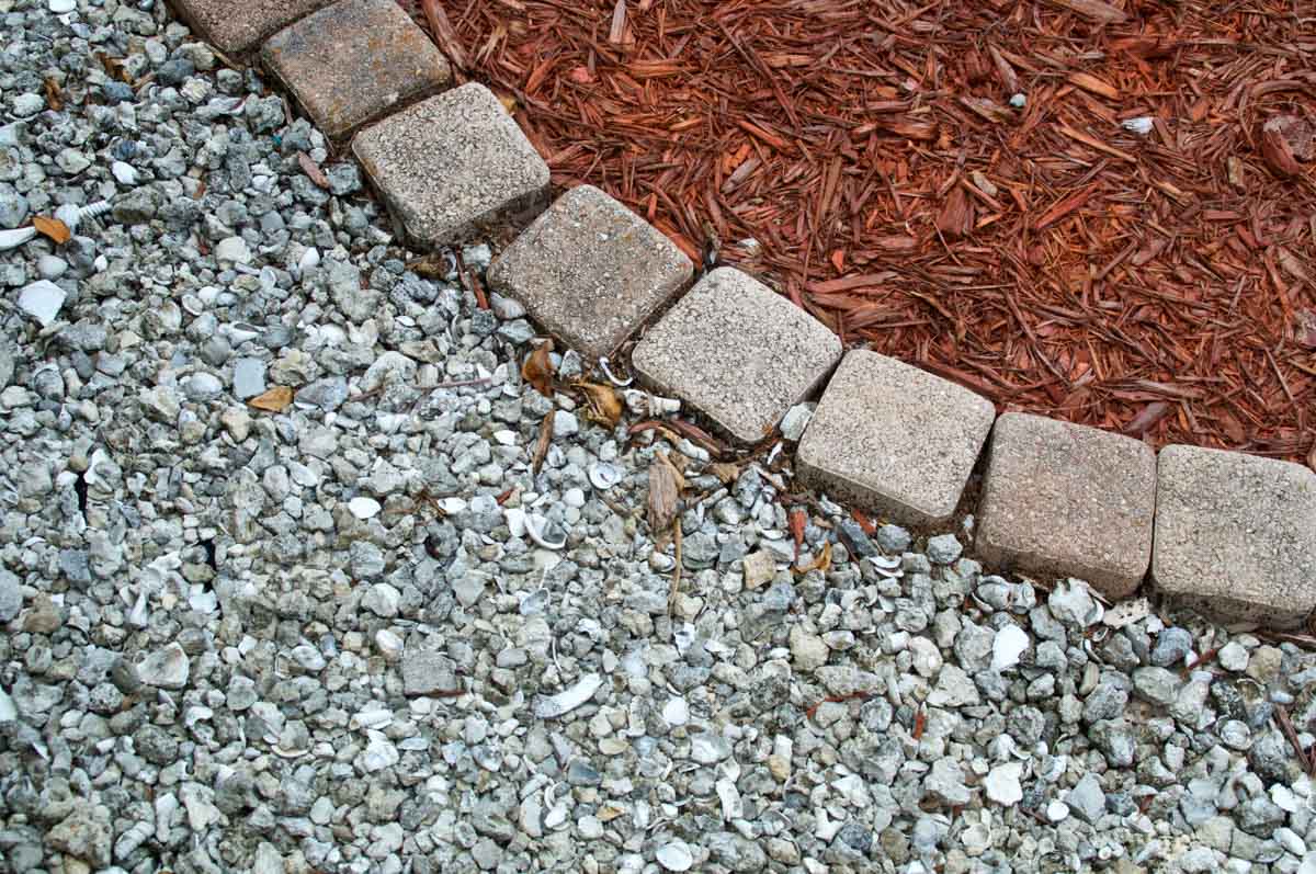 construction gravel used for yards