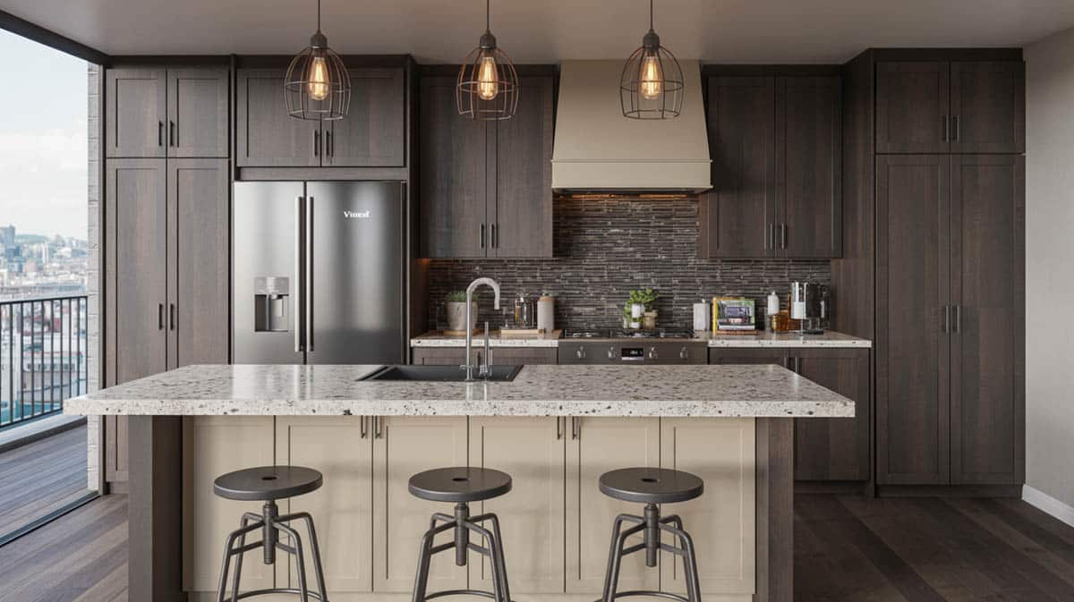 The European cabinet design is best known for its very sleek appearance