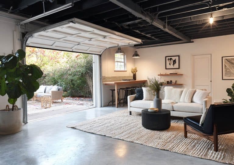 Garage Turned Into Living Room (Converted Designs)