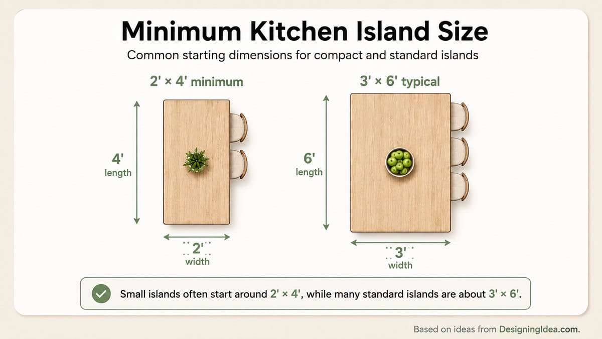 Minimum island size