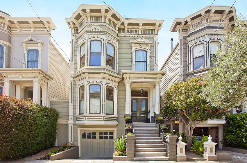 San Francisco Victorian Houses Design Gallery Designing Idea