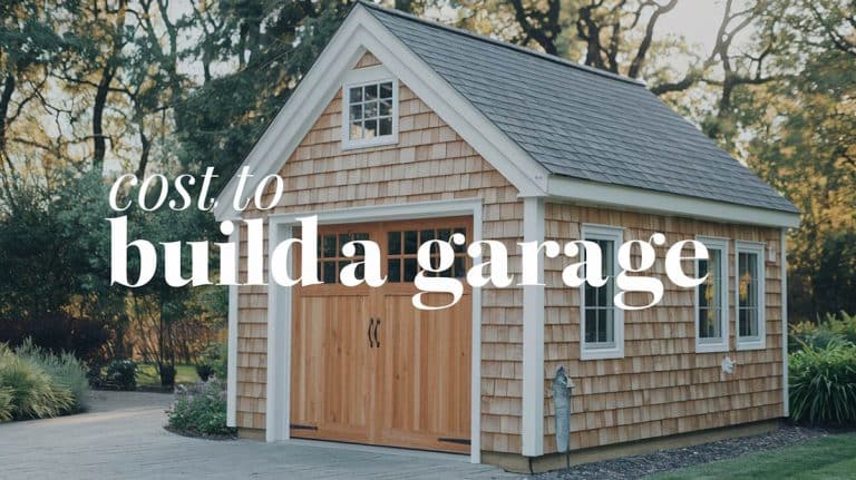 Cost To Build A Garage (1, 2 & 3 Car Price Guide)