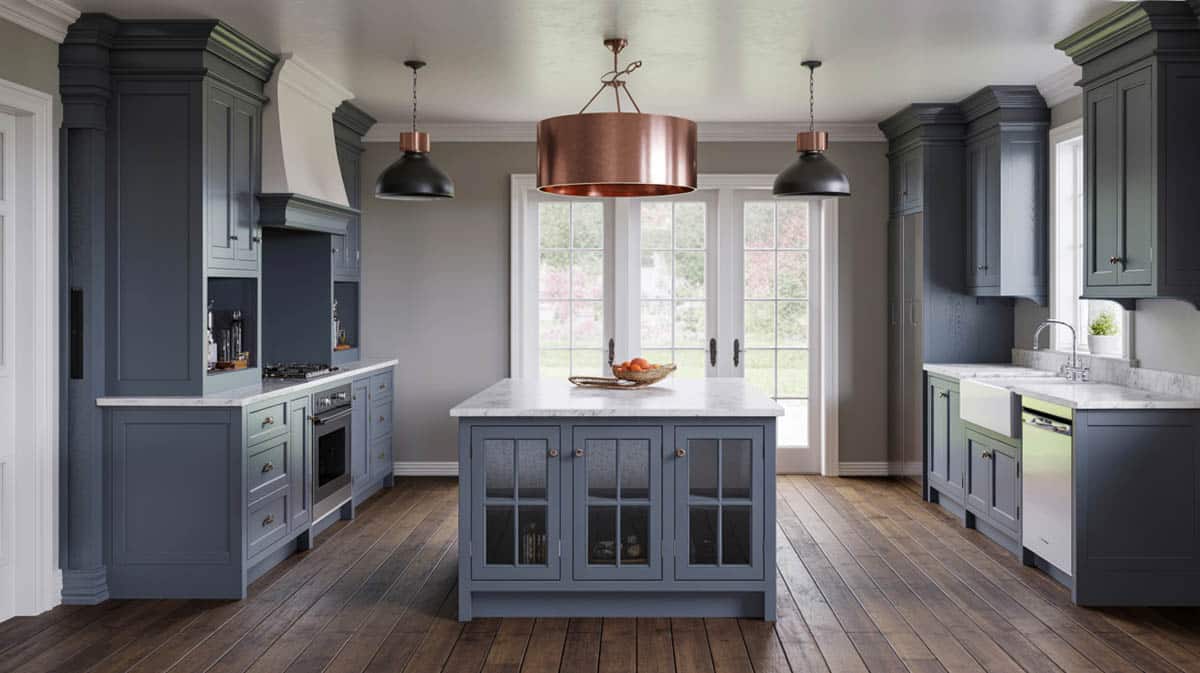 If you've been longing for that dark granite countertop with beautiful graining