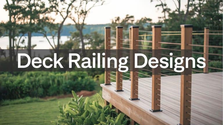 What Types Of Deck Railing To Use? (Design Ideas)