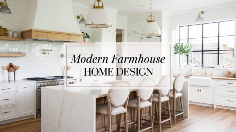 How to Get The Modern Farmhouse Home Design Look? Designer Tips