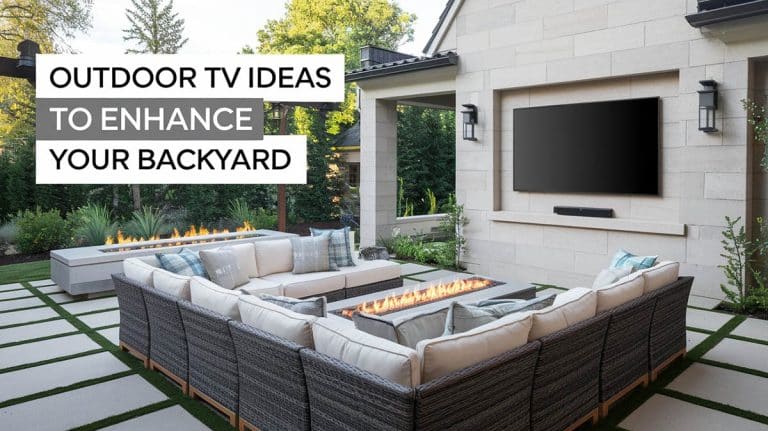 Outdoor TV Ideas That Create A Place To Gather
