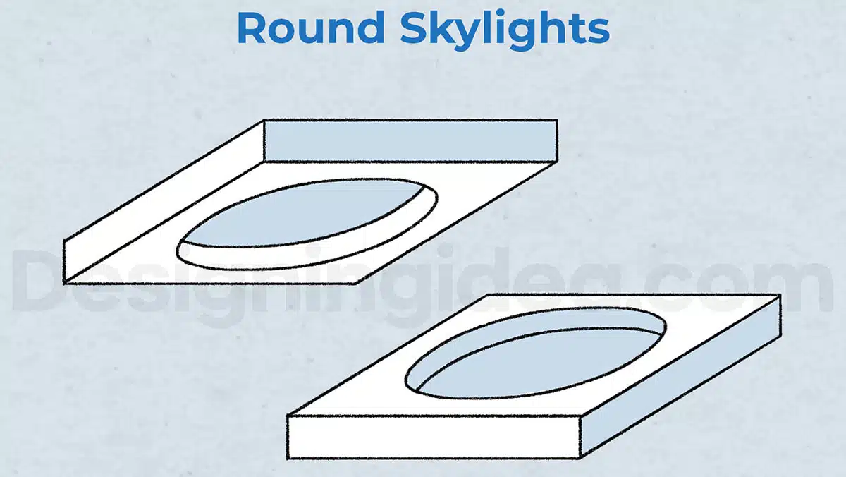 Round skylight