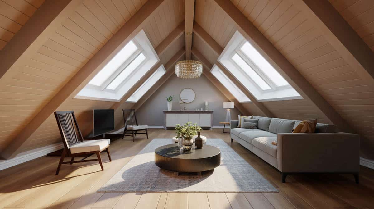 Designing cathedral ceilings showcases several features such as installing support