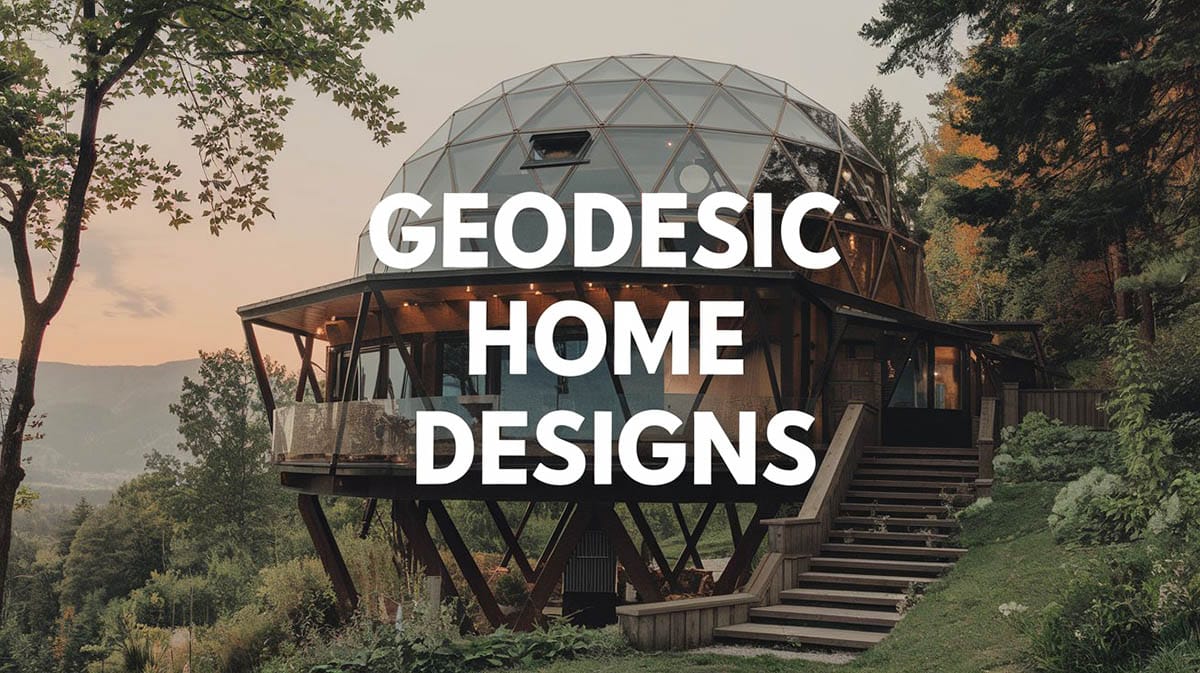 Geodesic house designs
