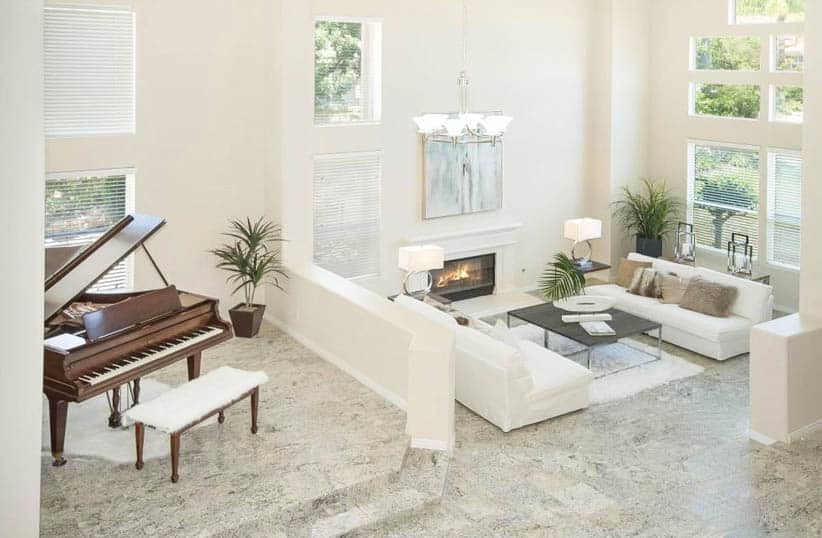 digital piano small living room