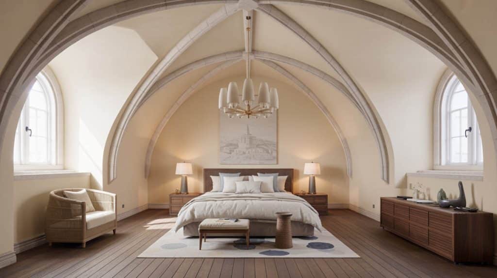 31 Cathedral Ceiling Designs for Different Rooms In The Home
