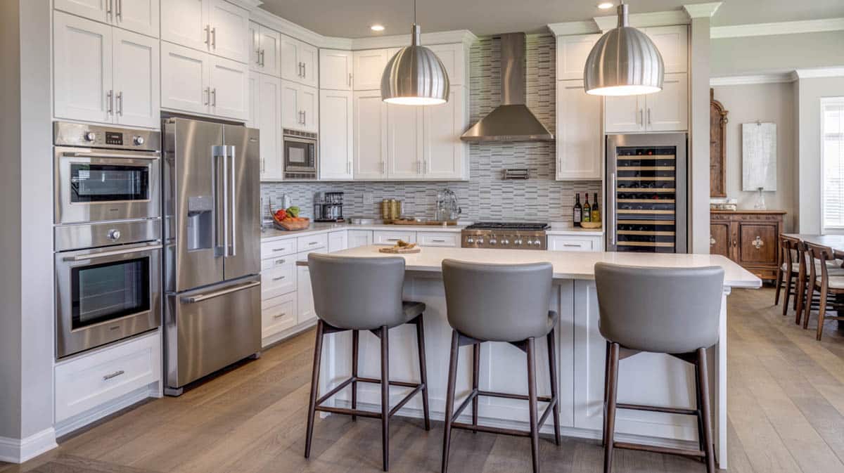Homeowners also often opt for a dishwasher in a private