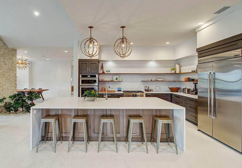 Contemporary Kitchen Designs Pictures With Tiled Floors Designs ...