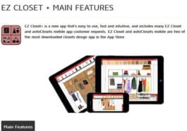 Closet Design Software Best 21 Free Paid Programs Designing Idea   Ezcloset Closet Design App 265x186 