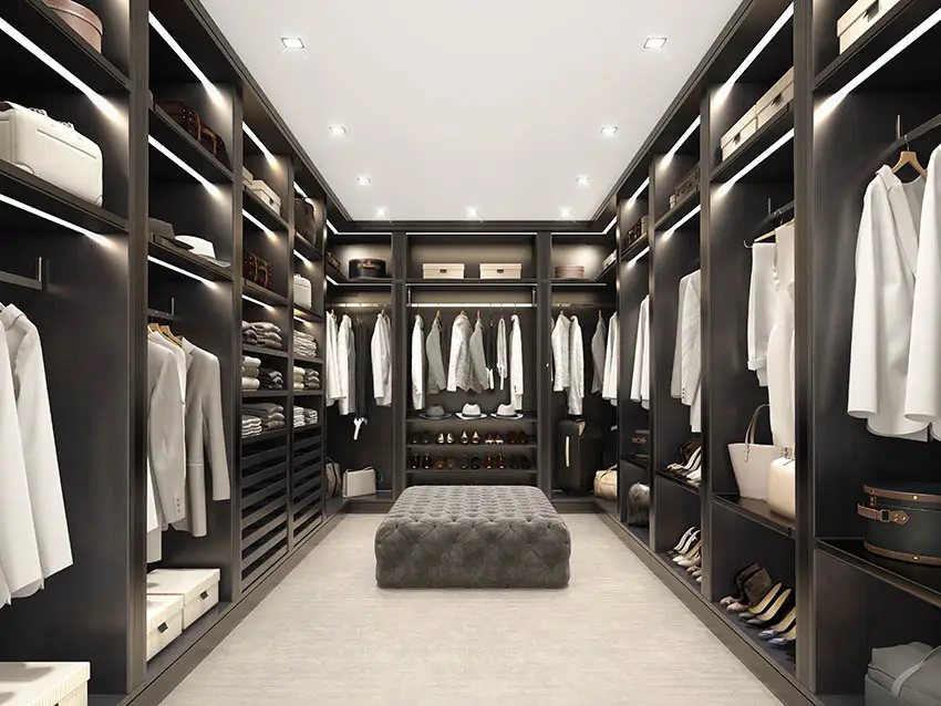 best black closet designs ideas