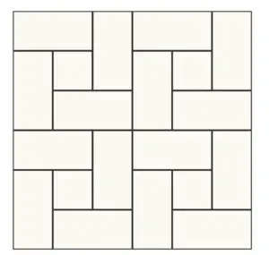 Pinwheel tile pattern