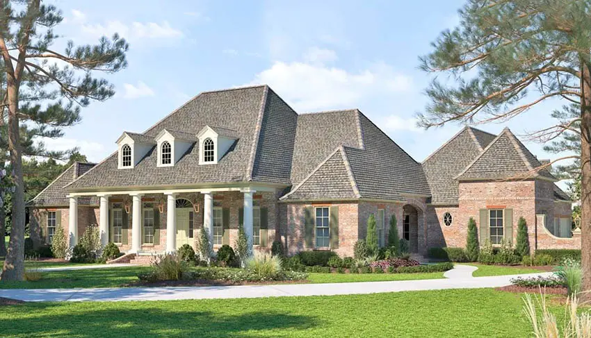 Acadian style house design