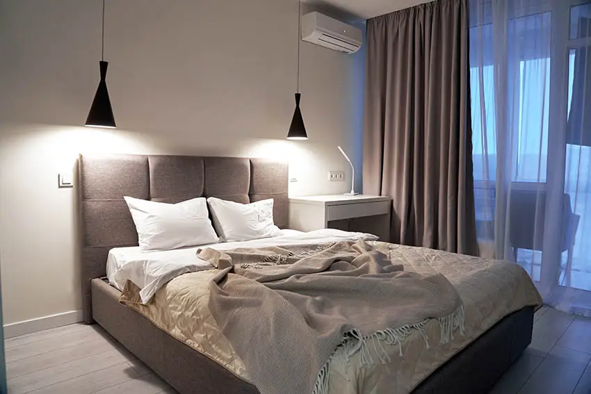 Floor length curtains