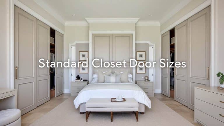 What Are The Standard Closet Door Sizes?