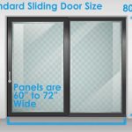 Standard sliding doors size