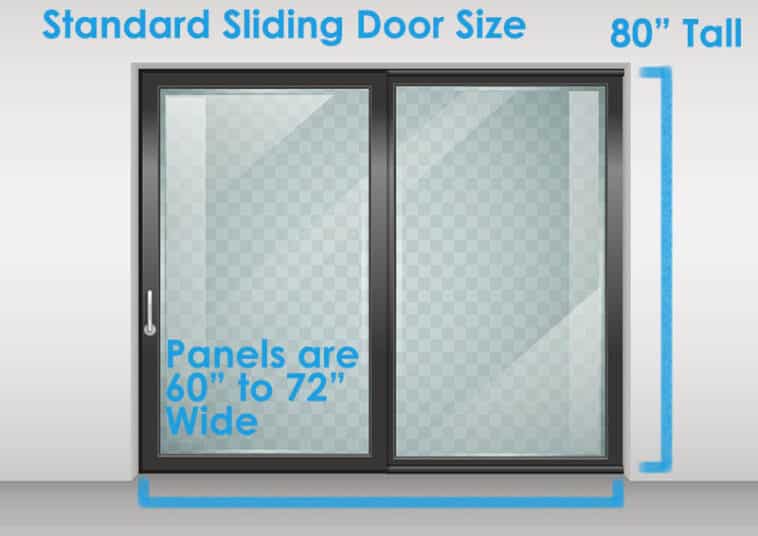 Sliding Door Dimensions Standard Sizes Guide Designing Idea