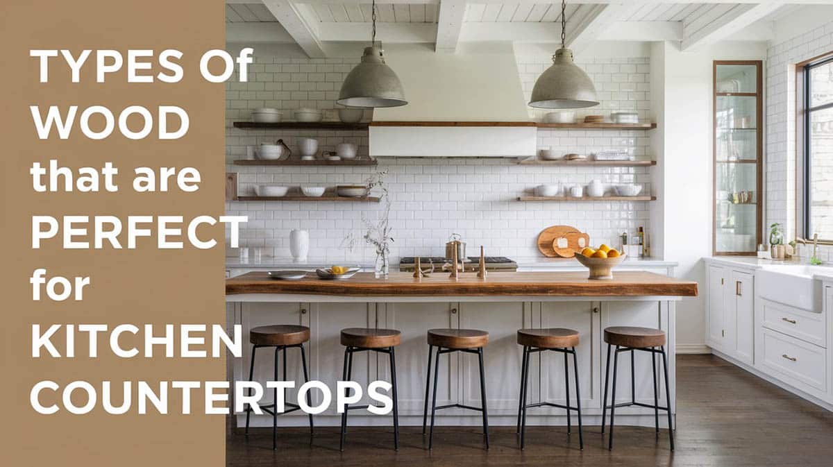 Types of Wood That Are Perfect For Kitchen Countertops