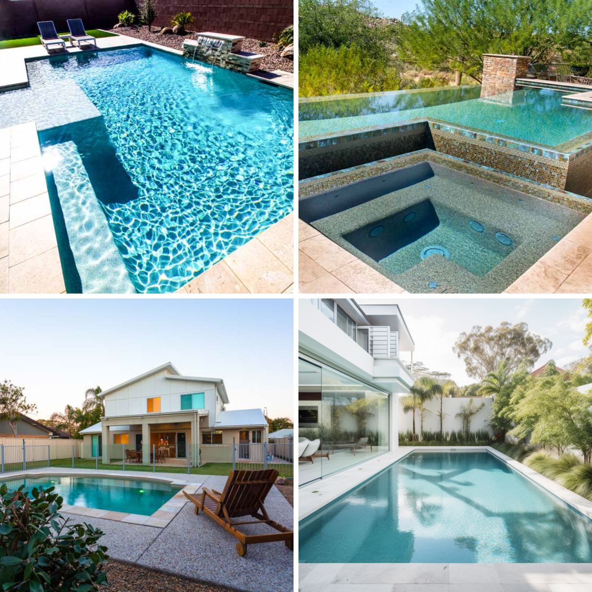 different swimming pool designs