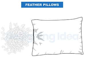 Feather pillow