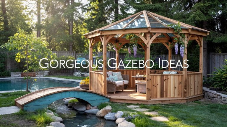 Gorgeous Gazebo Ideas (Outdoor Patio & Garden Designs)