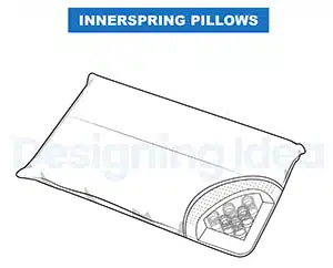 Innerspring pillow