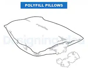 Polyfill pillows