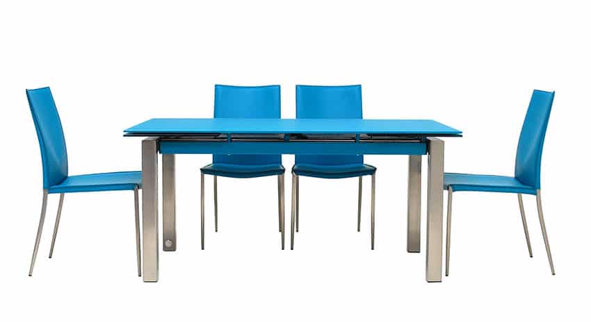 Rectangular table for six people