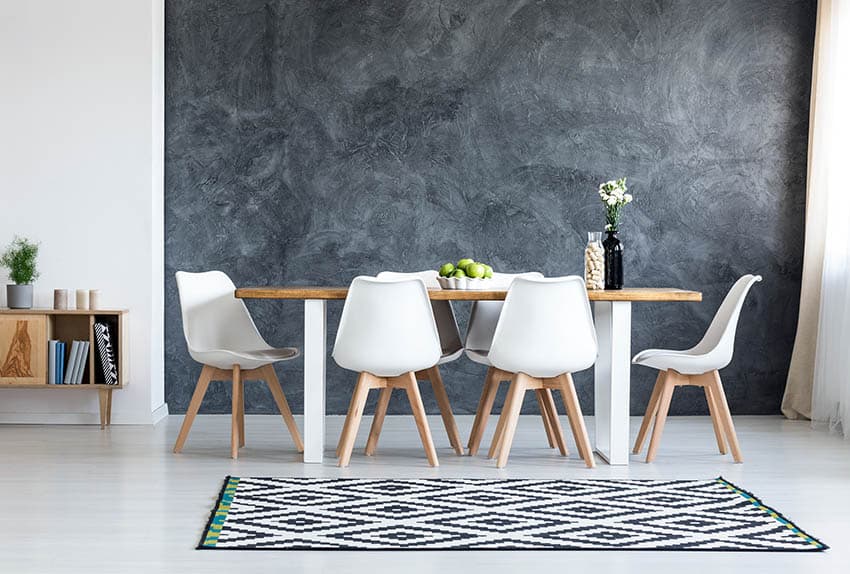 Slope dining chair design