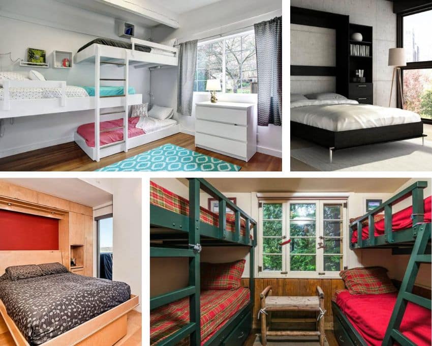 different types of beds that save space