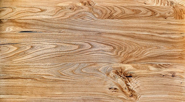 Elm wood surface