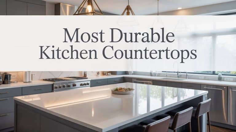 Most Durable Kitchen Countertops (Pros & Cons)