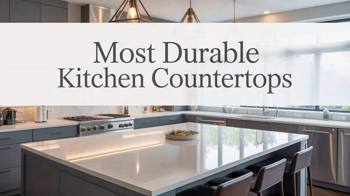 Most durable kitchen countertop materials guide