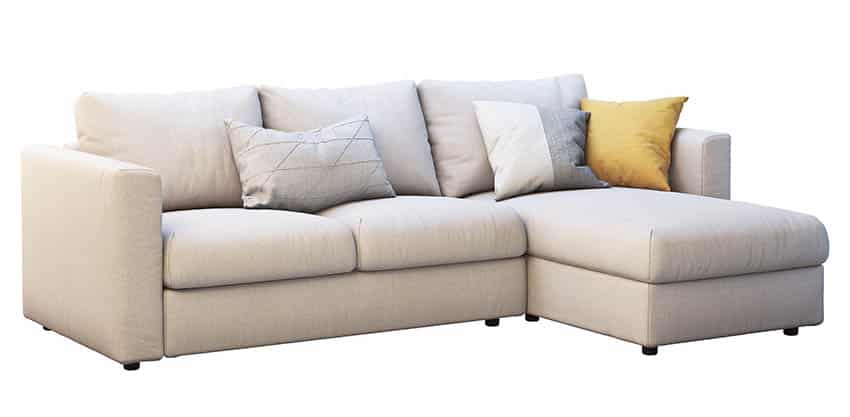 Sectional sofa with chaise lounge